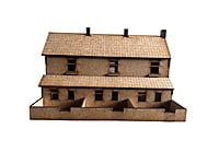 Mumfy's OO Gauge - Terraced Houses (3) with Bay Window