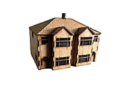 Mumfy's OO Gauge - 1960's Style Semi Detached Houses