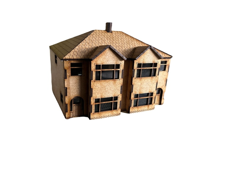 Mumfy's OO Gauge - 1960's Style Semi Detached Houses