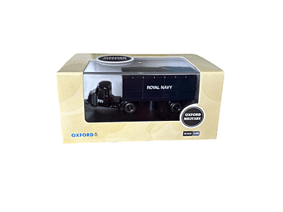 Oxford Diecast - 76RAB010 - Scammell Scarab Van Trailer Royal Navy