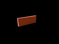 Mumfy's Scenic Accessories - Red Brick Wall Sections