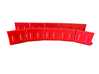 Mumfy's Scenic Accessories - Road Traffic Barriers (x10)