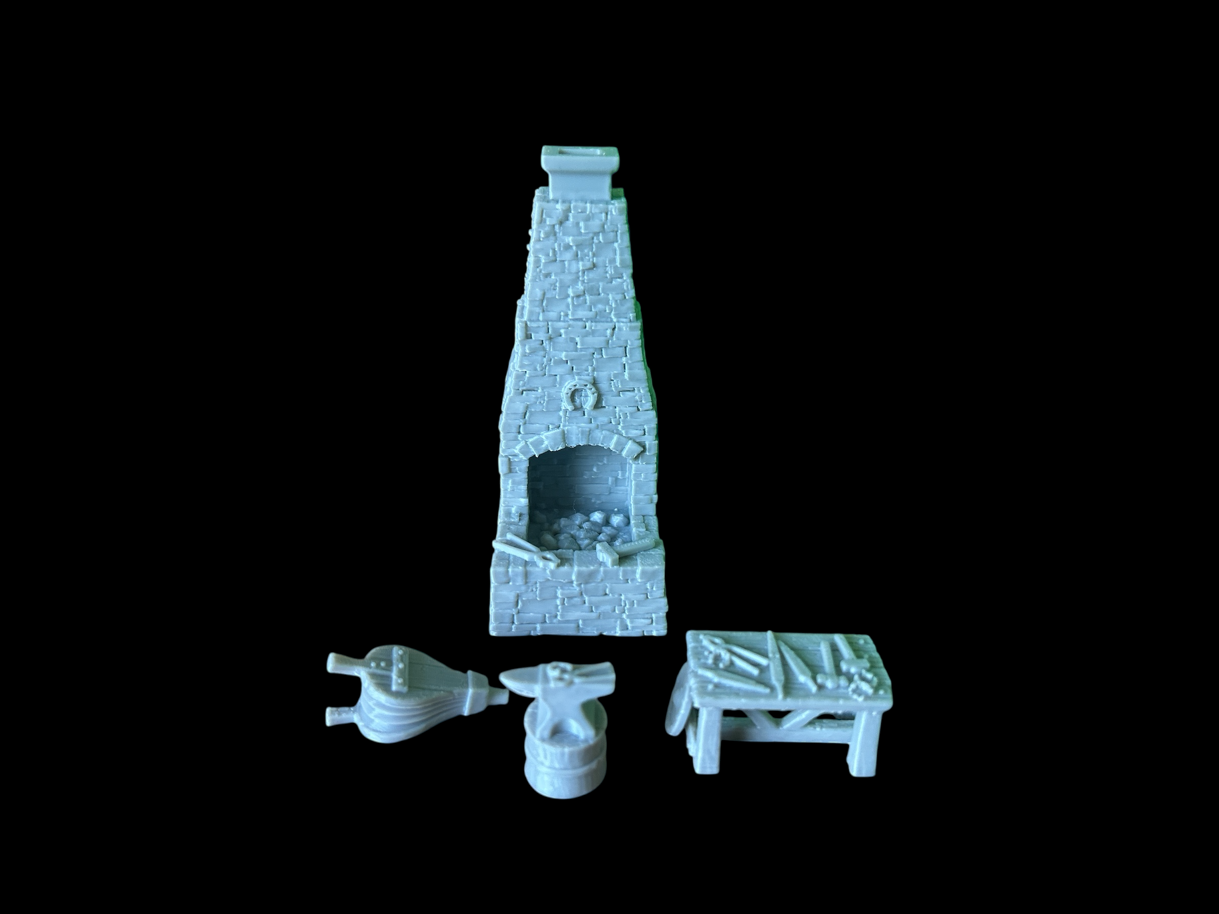 Gracewindale - Medieval Blacksmith Forge Set