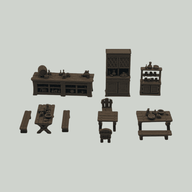 Gracewindale - Tavern Furniture and props Set Gracewindale - Tavern Furniture and props Set