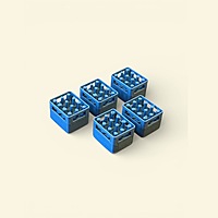 Filled Crates (5) - Wagon Load Accessory