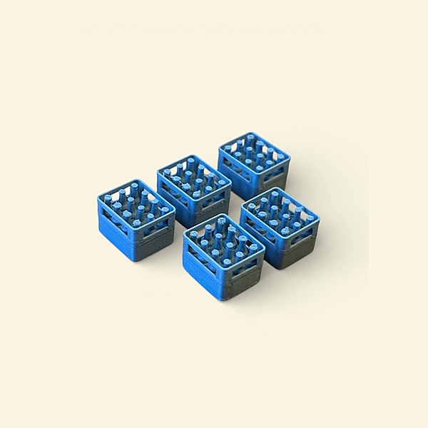 Filled Crates (5) - Wagon Load Accessory