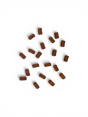 Red Perforated Bricks - Construction scenery