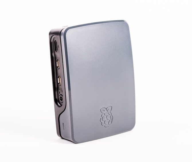 Raspberry Pi 4 Case (Black/Grey)