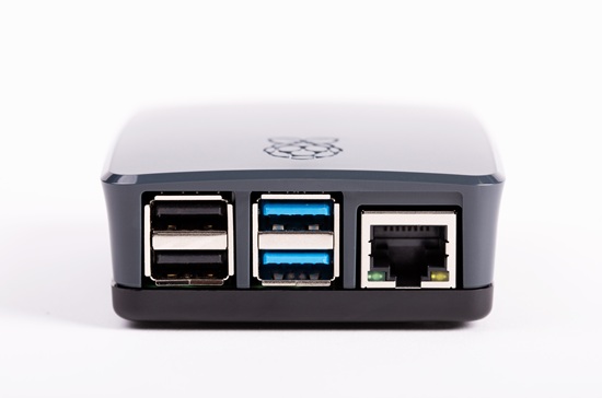 Raspberry Pi 4 Case (Black/Grey)