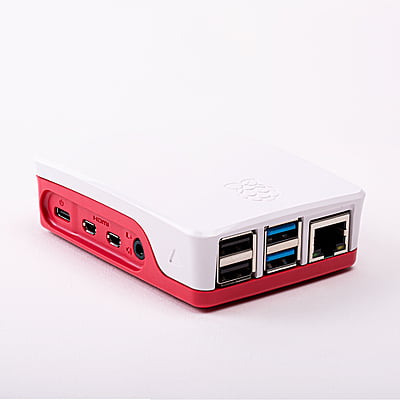 Raspberry Pi 4 Case (Red/White) Raspberry Pi 4 Case (Red/White)