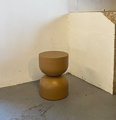 Piapolo Stool Gingerbread-Floor Stock