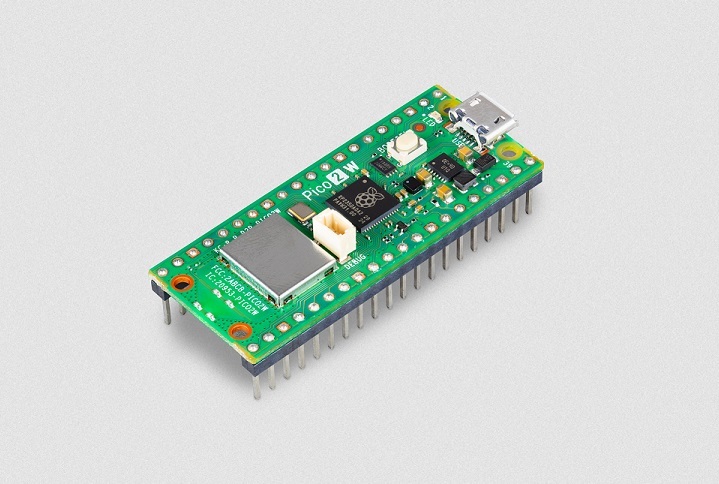 Raspberry Pi Pico 2 W with Header