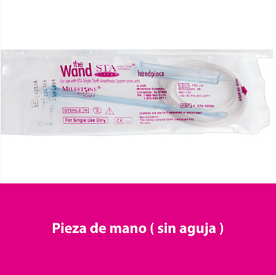 Pieza de mano The Wand STA, sin agujas