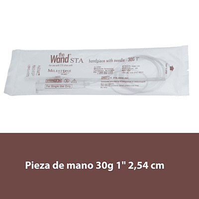 Pieza de mano The Wand STA 30G, 1" - Agujas Marrón Pieza de mano The Wand STA 30G, 1" - Agujas Marrón