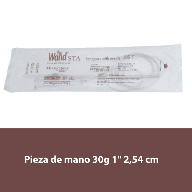 Pieza de mano The Wand STA 30G, 1" - Agujas Marrón Pieza de mano The Wand STA 30G, 1" - Agujas Marrón