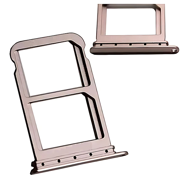 For Huawei P20 Pro - Replacement Dual SIM Card Tray Holder - Pink