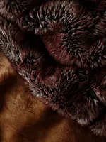 WARO par Plaids Cocooning - Plaid fausse fourrure Sauvage WARO par Plaids Cocooning - Plaid fausse fourrure Sauvage