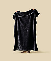 WARO par Plaids Cocooning - Plaid Cosy Monochrome Gris Anthracite WARO par Plaids Cocooning - Plaid Cosy Monochrome Gris Anthracite