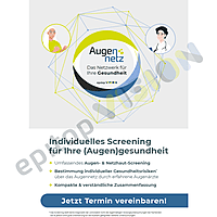 Screeningplakat - 1 Stück Screeningplakat - 1 Stück