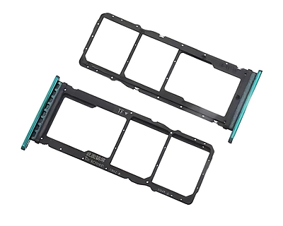 Honor Play 4T - Replacement Dual SIM Card Tray - Green