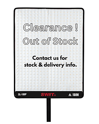 SL-100P | 100W 2800Lux Full-IP54-waterproof Full Flexible Light, DMX, V-mount SL-100P | 100W 2800Lux Full-IP54-waterproof Full Flexible Light, DMX, V-mount