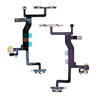Apple iPhone 6s - Replacement Power Button , Mute Switch Volume & Flash Flex Cable With Brackets