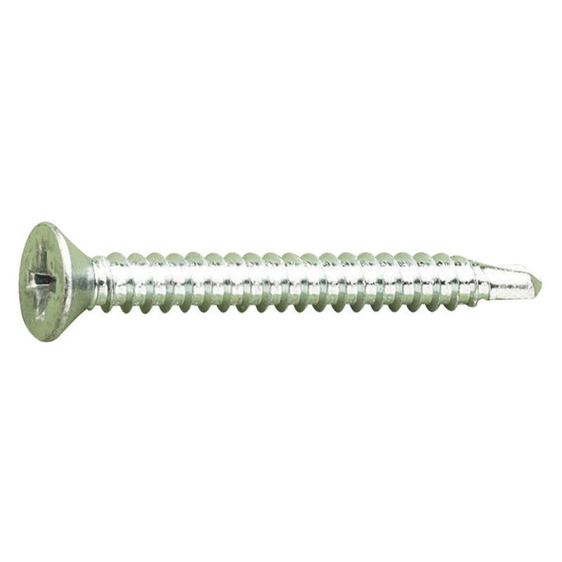 4.2 x 25 Counter Sunk Self Drill Screws bzp