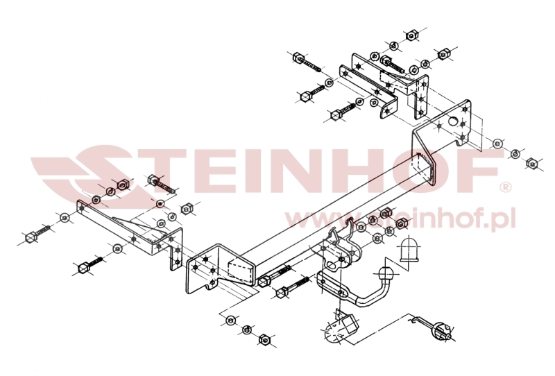 Renault Clio II 3/5D Tow Bar (1998-2005) R-020