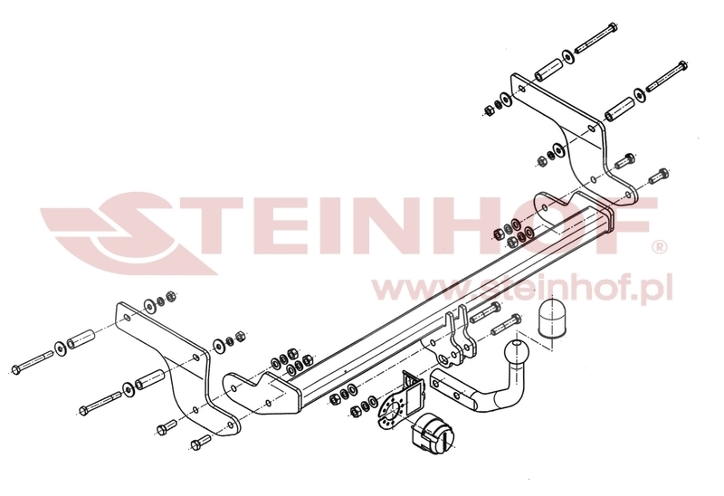 Renault Clio IV 5D Tow Bar (2012-2020) R-027