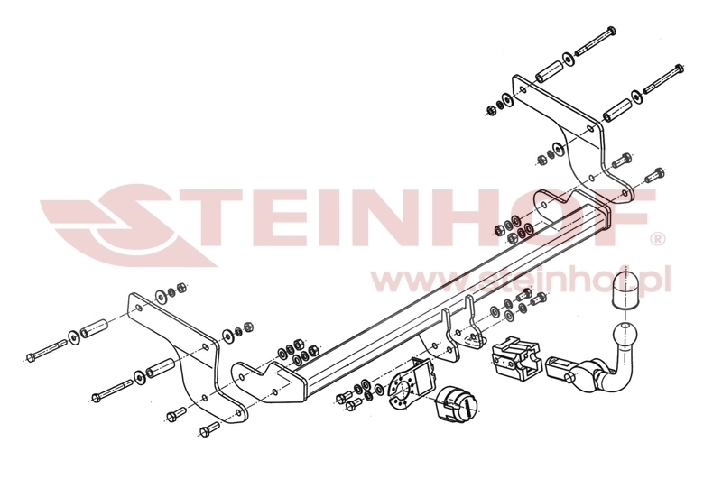 Renault Clio IV 5D Tow Bar (2012-2020) R-028