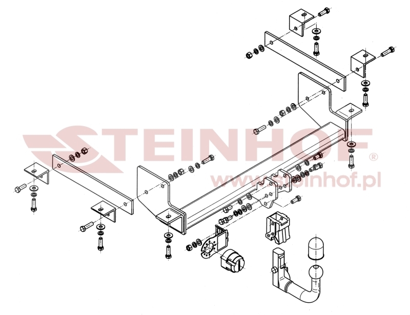 Nissan NV 400 Van / Minibus
(front wheel drive)
With + Without Step Tow Bar (2010-®) R-061