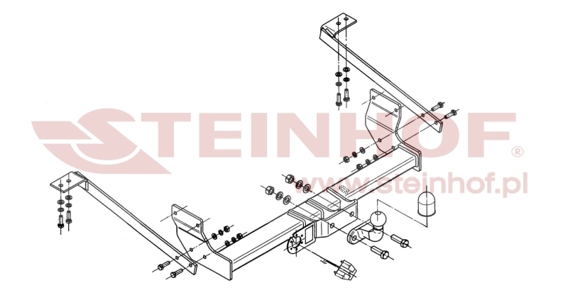 Nissan Interstar Van, Minibus Tow Bar (1998-2010) R-082/1