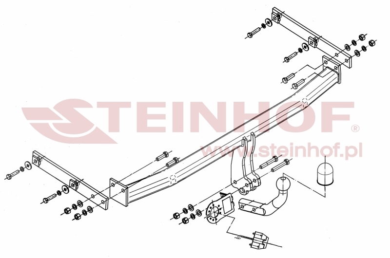 Renault Grand Scenic Tow Bar (2009-2016) R-110