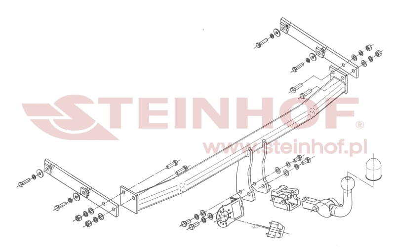 Renault Grand Scenic Tow Bar (2009-2016) R-111