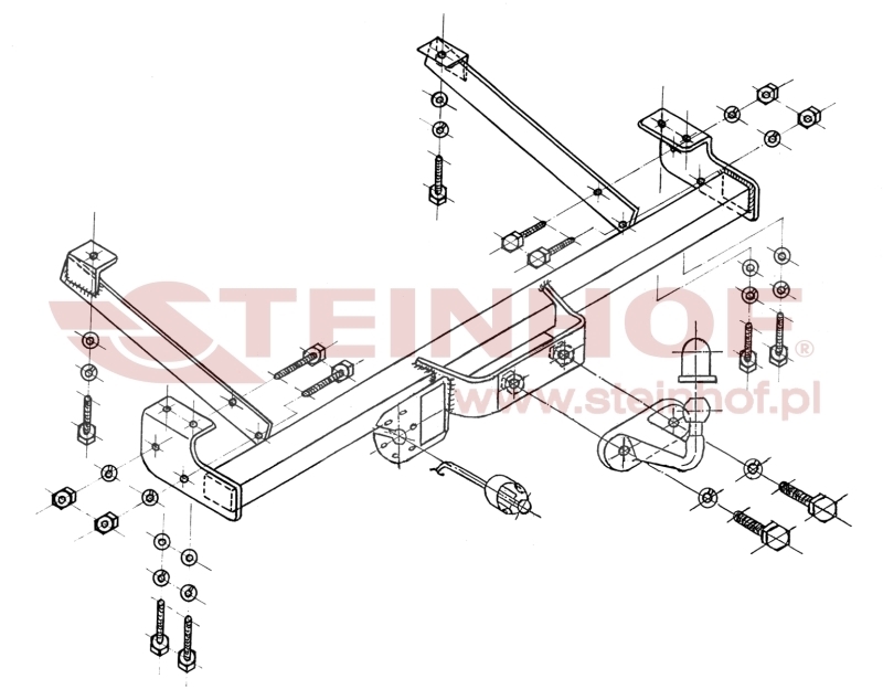 Nissan Primastar Tow Bar (2002-2014) R-127