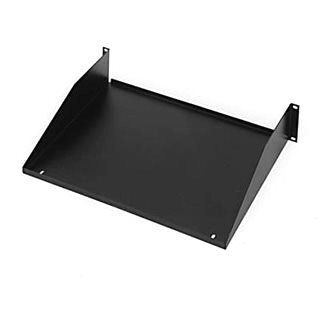 Penn Elcom Black Rack Shelf - 270.5mm Deep - 1U