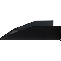 Penn Elcom Black Rack Shelf - 368mm Deep - 2U