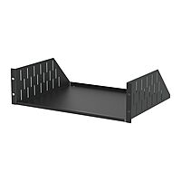 Penn Elcom Black Rack Shelf - 368mm Deep - 3U