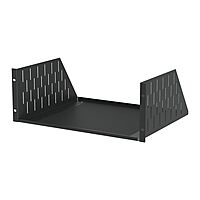 Penn Elcom Black Vented Rack Shelf - 368mm Deep - 4U