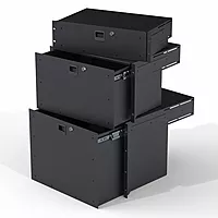 Penn Elcom Heavy Duty Rack Drawer 385mm Deep - 2U