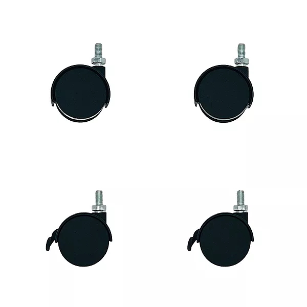 Penn Elcom Plastic Castor Set for R8400/R8500