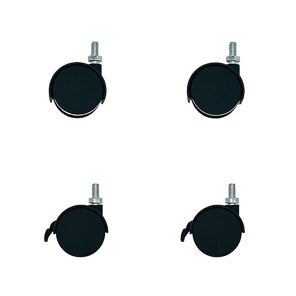 Penn Elcom Plastic Castor Set for R8400/R8500