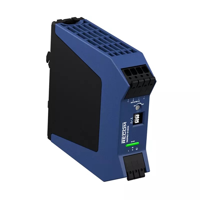 RACPRO1-S120 Series - RECOM single-phase DIN rail power supply