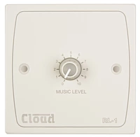 Cloud Remote Volume Level Control Plate White