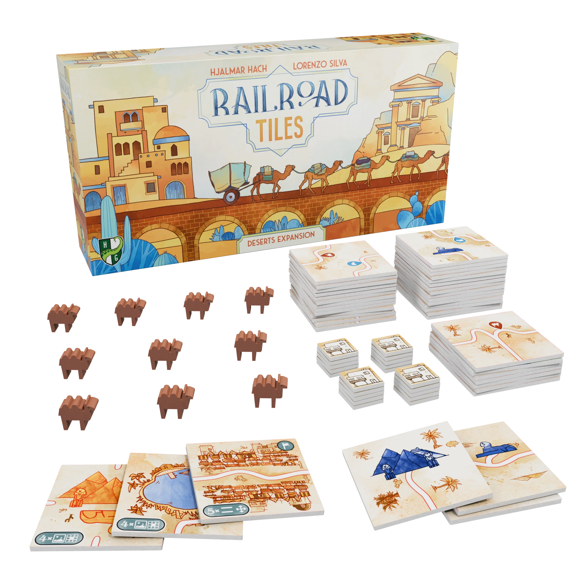 Railroad Tiles: Desert Spieleinhalt