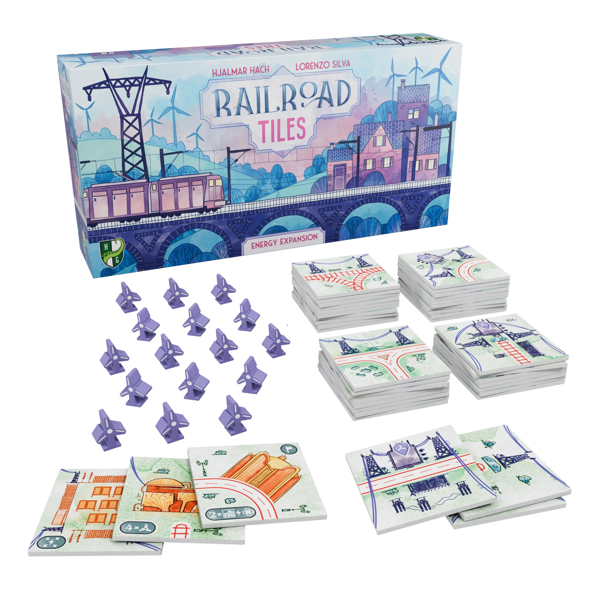 Railroad Tiles: Energy Erweiterung Spielinhalt