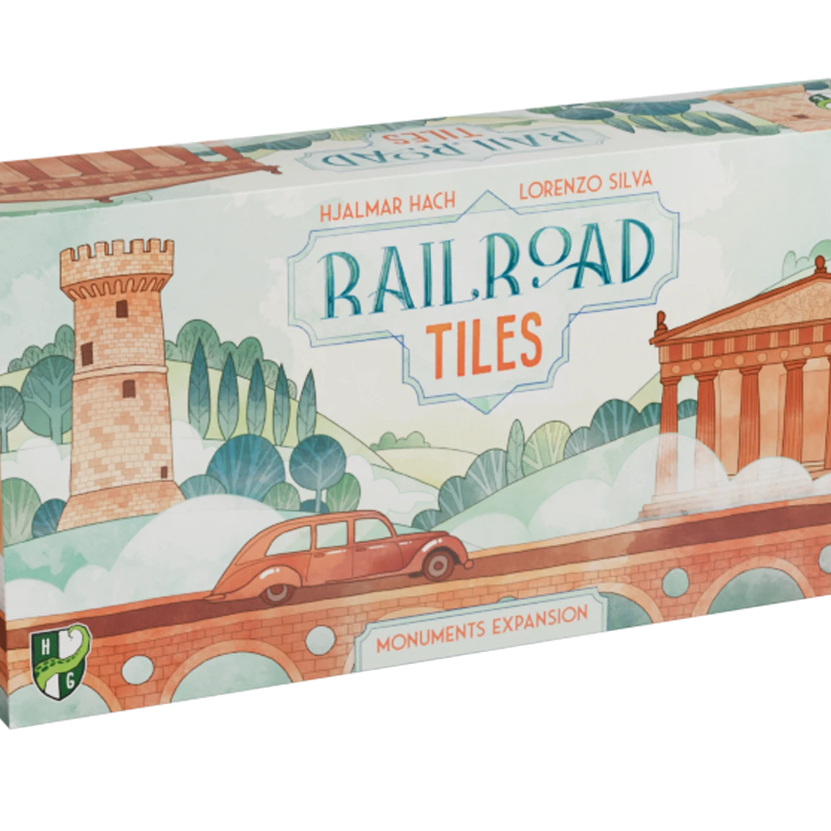Railroad Tiles: Monuments Expansion Boxencover