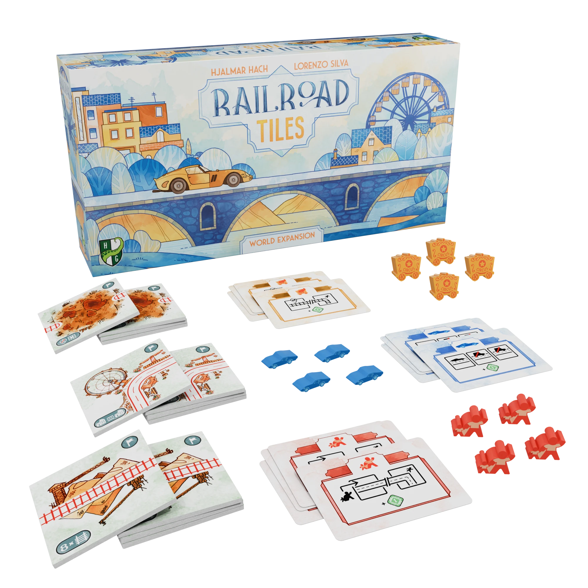 Railroad Tiles: World Expansion Spielihalt