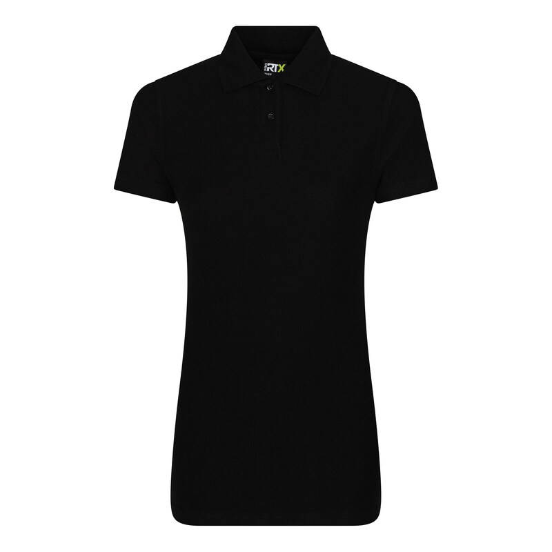 Women's pro polo-Black-M