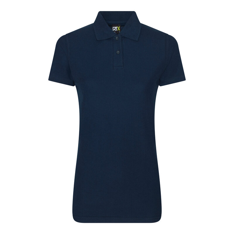 Women's pro polo-Navy-M